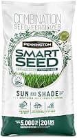 Pennington Smart Seed Sun & Shade Mix South, Tall Fescue Grass Seeds for Lawn, 20 lb