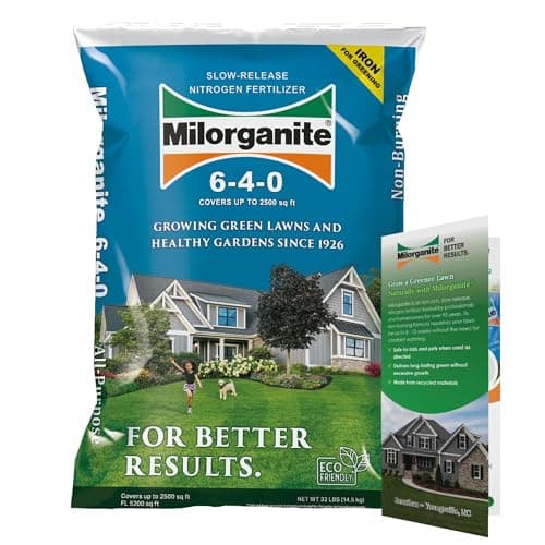 Milorganite 6-4-0 Nitrogen Fertilizer
