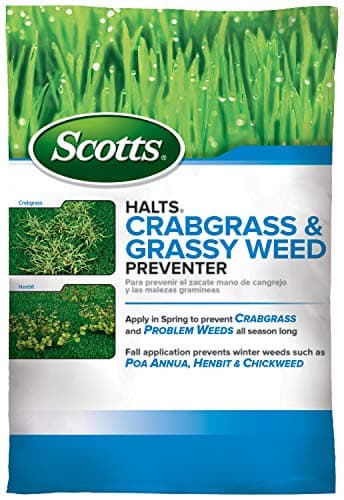 Scotts Halts Crabgrass and Grassy Weed Preventer
