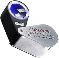 Gain Express 10x Jewelers Loupe with Light