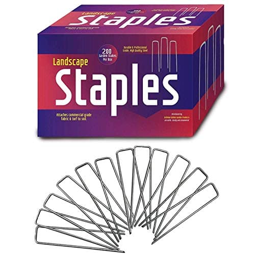 Ashman Galvanized Garden Stakes Landscape Staples