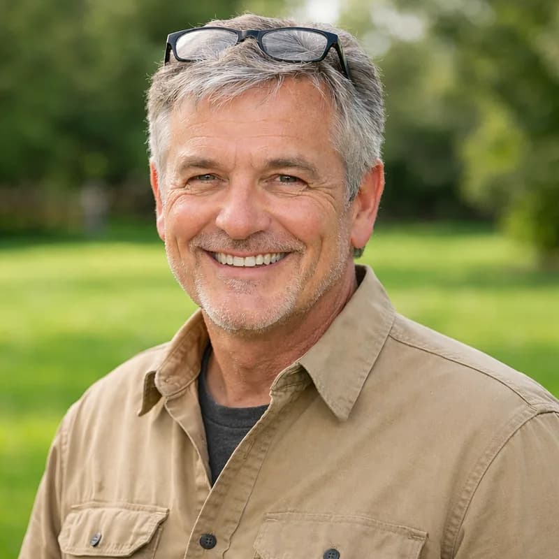 James Thornton, lawn equipment and maintenance expert