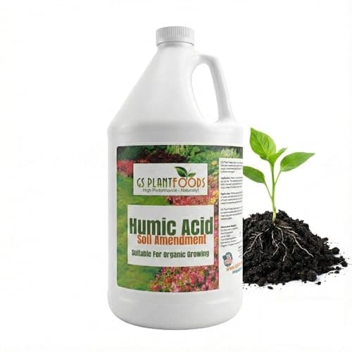 GS Plant Foods Liquid Humic Acid (1 gal, OMRI listed)