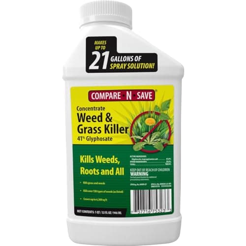 Compare-N-Save Concentrate Glyphosate Grass & Weed Killer, 32 oz