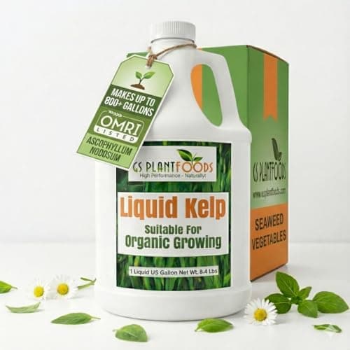 GS Plant Foods Liquid Kelp Fertilizer (1 gal, OMRI listed)