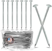 One Stop Outdoor 5.5" Galvanized Turf Nails (150 Pack)