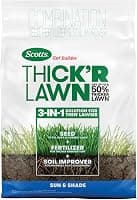 Scotts Turf Builder Thick R Lawn Sun and Shade